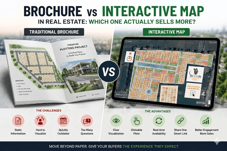 Interactive Property Maps vs Traditional Brochures What Modern Real Estate Buyers Actually Prefer in 2026